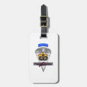 Airborne Flamingロゴギフト ラゲッジタグ (正面縦)