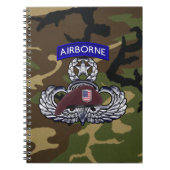 Airborne Paratrooper ノートブック (正面)