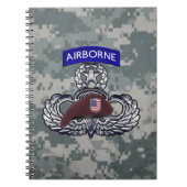 Airborne Paratroopers ノートブック (正面)
