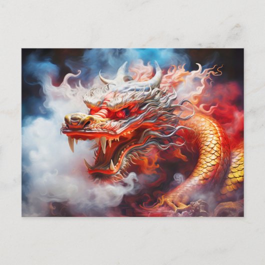 Airbrush Elegance: Illustration for the Year of th ポストカード (正面)