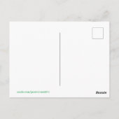 Airbus A320コックピットポストカード ポストカード (裏面)