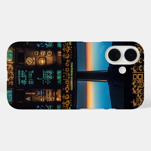 Airbus A320 iPhone 16 カース Case-Mate iPhoneケース (裏面 (横))