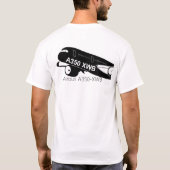 Airbus A350-XWB tシャツ（HajiBoris著） Tシャツ (裏面)