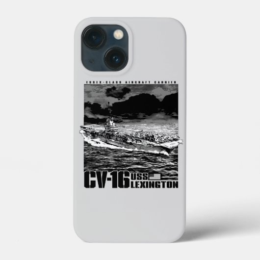 Aircraft carrier CV-16 Case-Mate iPhoneケース (裏面)