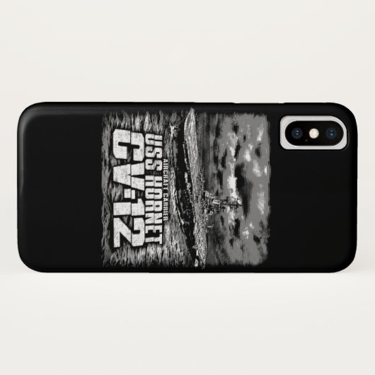 Aircraft carrier Hornet Case-Mate iPhoneケース (裏面(横))