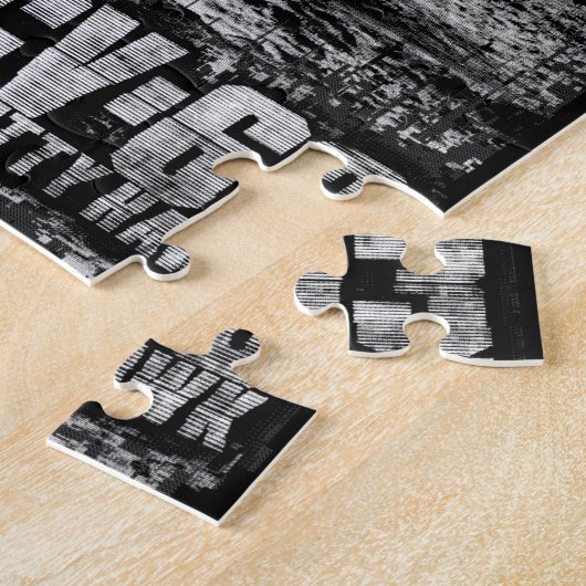 Aircraft carrier Kitty Hawk ジグソーパズル (側面)