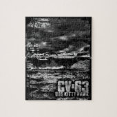 Aircraft carrier Kitty Hawk ジグソーパズル (縦)