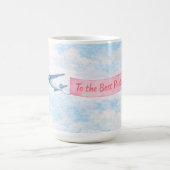 Aircraft flying Mug for Thank you Pilot コーヒーマグカップ (中央)