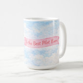 Aircraft flying Mug for Thank you Pilot コーヒーマグカップ (正面右)