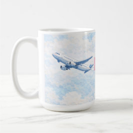 Aircraft flying Mug for Thank you Pilot コーヒーマグカップ