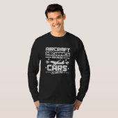 Aircraft mechanic because cars can't fly Premium Tシャツ (正面フル)