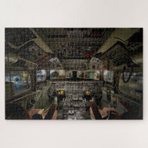 Aircraft Plane Cockpit Jigsaw Puzzle 1014 pc.
