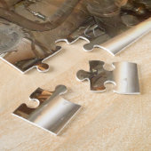 Aircraft Turboprop Engine Photo ジグソーパズル (側面)