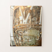 Aircraft Turboprop Engine Photo ジグソーパズル (縦)