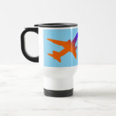 Aircrafts Take Off Travel Mug トラベルマグ (左)