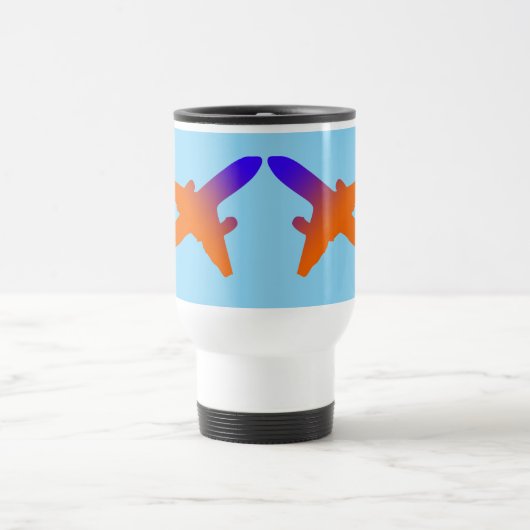 Aircrafts Take Off Travel Mug トラベルマグ (中央)