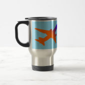 Aircrafts Take Off Travel Mug トラベルマグ (左)