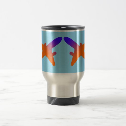 Aircrafts Take Off Travel Mug トラベルマグ (中央)