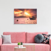 Aird of Sleat Isle Of Skye キャンバスプリント (インサイチュ (リビング))