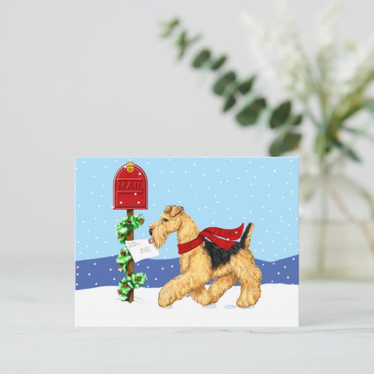 AiredaleのクリスマスのDale郵便 シーズンポストカード (スタンド正面)