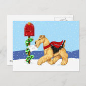 AiredaleのクリスマスのDale郵便 シーズンポストカード (正面/裏面)