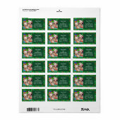 Airedaleクリスマスオープン ラベル (フルシート)