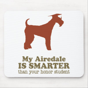 Airedaleテリア マウスパッド