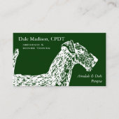 Airedale犬ビジネス 名刺 (正面)