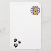 Airedale 便箋 (正面/裏面)