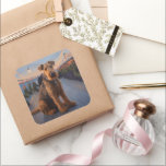 Airedale Christmas Cruise: Pawsome Holiday Delight スクエアシール<br><div class="desc">このクリスマスにフェスティバルの旅に出独占的て、クルーズデザイン祝で、ホリデーシーズンの喜びで！楽しい犬の仲間をフィーチャーするこのデザインは、クリスマスのお祝いを求める愛犬家にユニーク最適である。私たちのデザインで休日の応援を広独占的げ、あなたのクリスマスクルーズを忘れられない経験にする！</div>