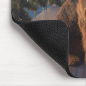 Airedale Christmas Cruise: Pawsome Holiday Delight マウスパッド (コーナー)