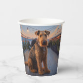 Airedale Christmas Cruise: Pawsome Holiday Delight 紙コップ (正面)