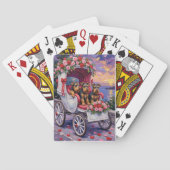 Airedale Dog Valentine's Day  トランプ (裏面)