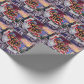 Airedale Dog Valentine's Day  ラッピングペーパー (角)