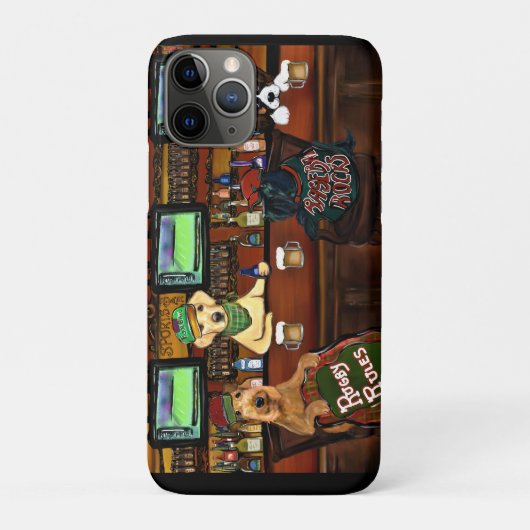 AIREDALE & FRIENDSポスター Case-Mate iPhoneケース (裏)