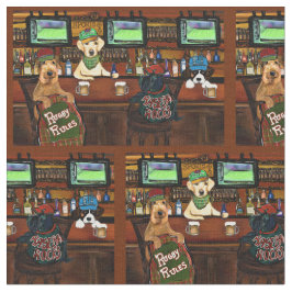 Airedale & Friends ファブリック