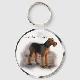 Airedale Terrierアートギフト キーホルダー