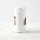 Airedale Terrierアートギフト ビールジョッキ (中央)