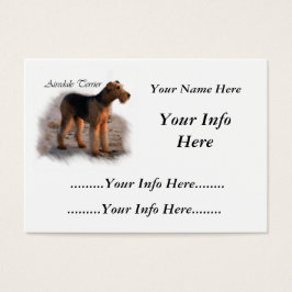Airedale Terrierカーパーソナライズされたド