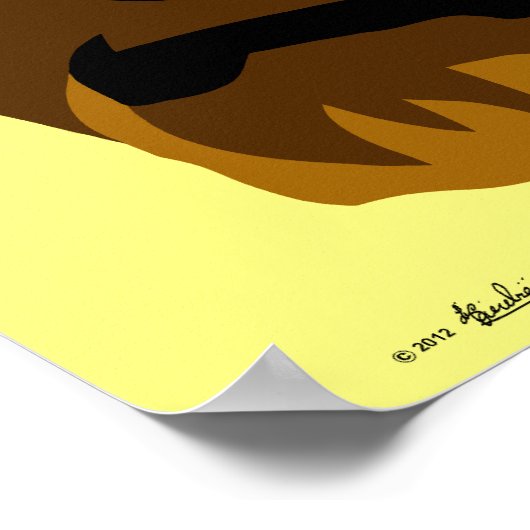 Airedale Terrierポスター ポスター (角)