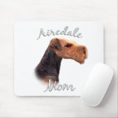 Airedale Terrierママ2 マウスパッド (マウス)