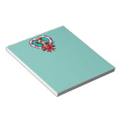 Airedale Terrierメモ帳 ノートパッド (アングル)