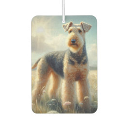 Airedale Terrier カーエアーフレッシュナー
