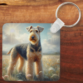 Airedale Terrier キーホルダー