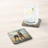 Airedale Terrier コースター (右側)