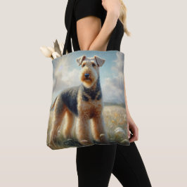 Airedale Terrier トートバッグ