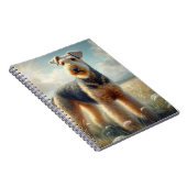 Airedale Terrier ノートブック (右側)