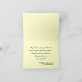 Airedale Terrier ～悔やみや弔慰グリーティングカード カード (内部)