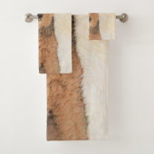 Airedale Terrier 絵画's – かわいいオリジナルアート バスタオルセット (インサイチュ)