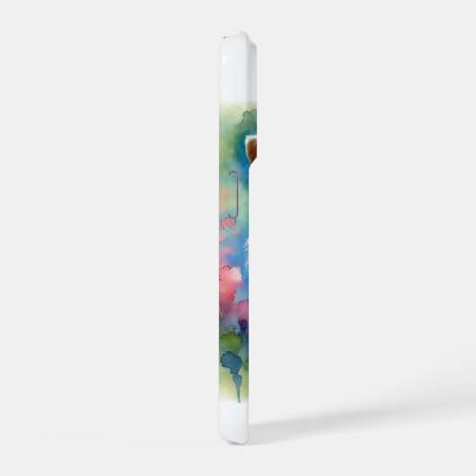 Airedale Terrier 050724AREF105 - Watercolor iPhoneケース (右側面)